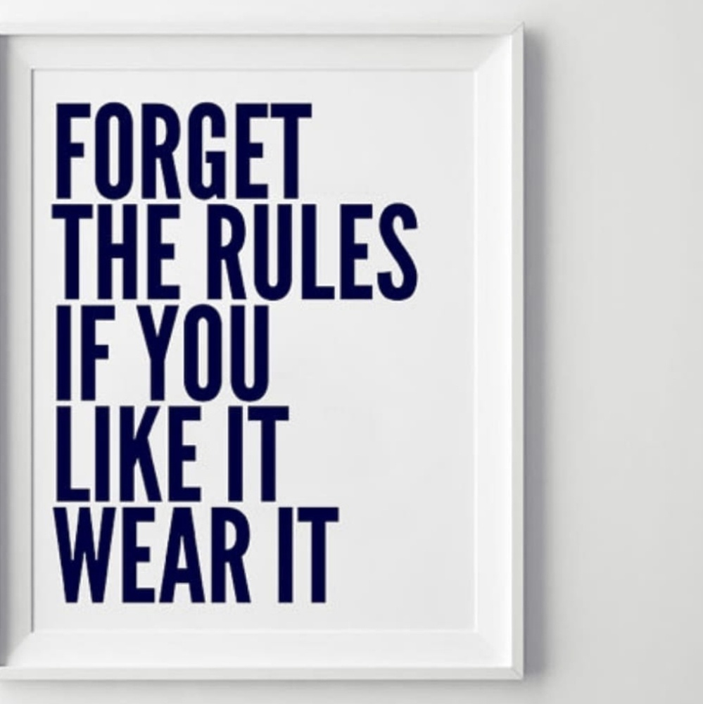 Words to live by!